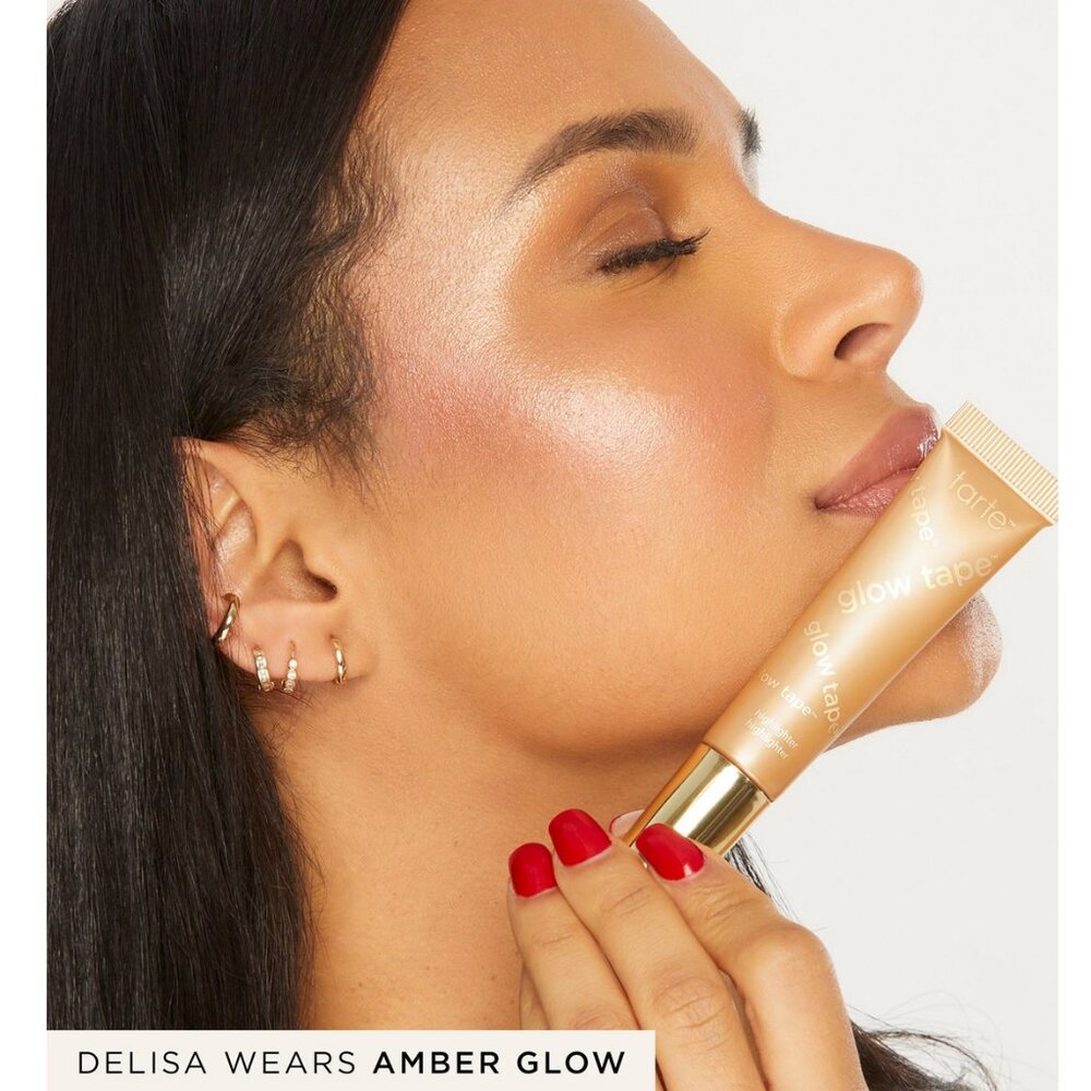 ✨NEW✅TARTE Glow Tape Highlighter, Amber Glow Shade